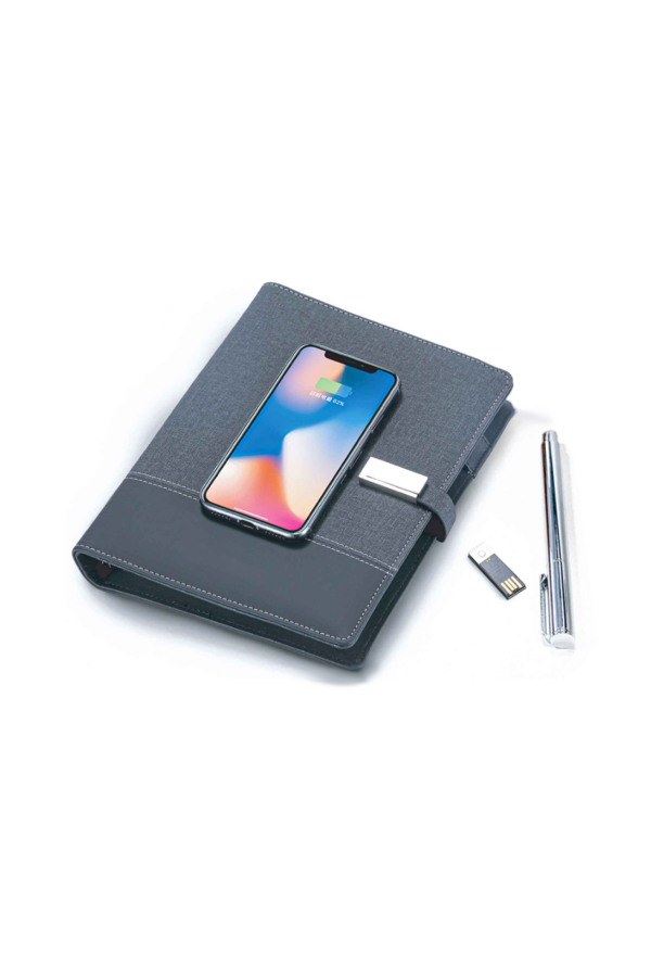 Notebook with charging port